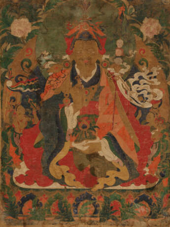 A LARGE PAINTING OF PADMASAMBHAVA - Foto 1