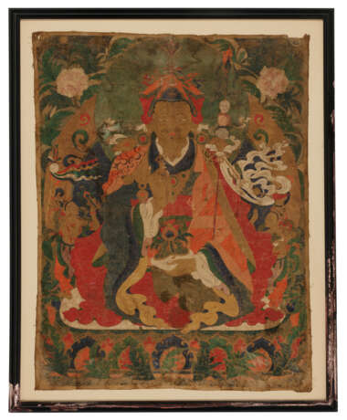 A LARGE PAINTING OF PADMASAMBHAVA - фото 2