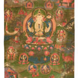 A PAINTING OF SHADAKSHARI LOKESHVARA - фото 1