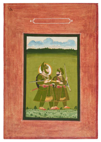 A PAINTING OF MAHARANA JAWAN SINGH (R. 1821-1838) - Foto 2