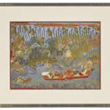 A PAINTING OF MAHARAO RAM SINGH II ON AN AQUATIC TIGER HUNT - фото 4