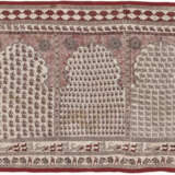 A PAIR OF BLOCK PRINT TENT PANELS - Foto 1