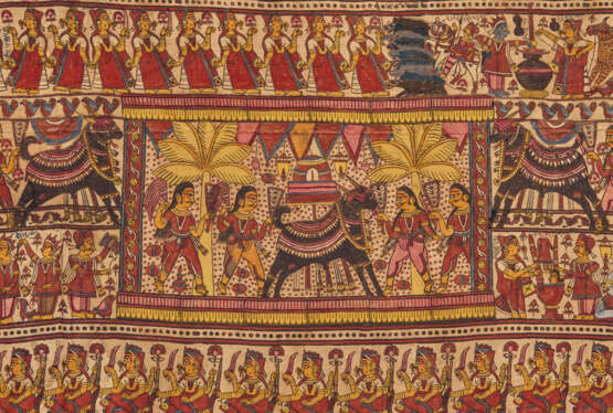 A MATA NI PACHEDI KALAMKARI TEXTILE - фото 2