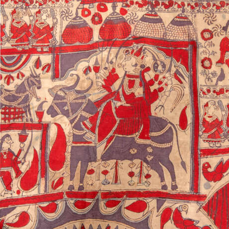 A MATA NI PACHEDI KALAMKARI TEXTILE - фото 4