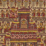 A MATA NI PACHEDI KALAMKARI TEXTILE - Foto 3