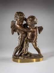 Bronze Amorettenpaar