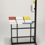 Stuhl im Stile der Malerei von Piet Mondrian - photo 3