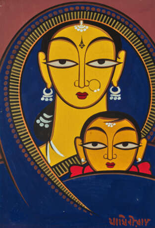 JAMINI ROY (1887-1972) - Foto 1