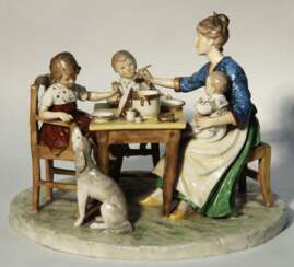  Figurine en Allemagne en porcelaine début du 20e siècle