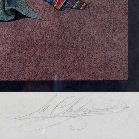 Mikha&iuml;l Chemyakine. Nature morte. Lithographie de lauteur. Lithograph The end of the 20th century - Foto 4