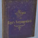 Types de population de Riga au XVIIIe et XIXe si&egrave;cle. Papier-Mache At the turn of the 18th -19th century - Foto 1