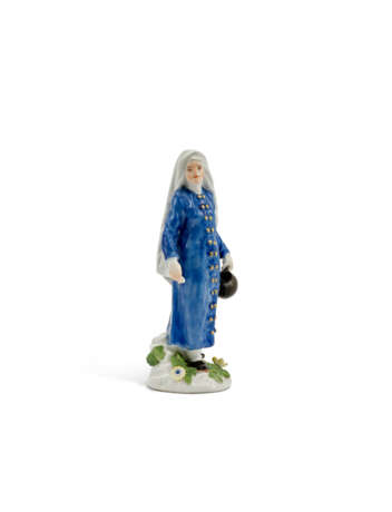 A MEISSEN PORCELAIN FIGURE OF A TURKISH WOMAN - Foto 3