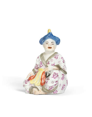 A MEISSEN PORCELAIN ‘PAGODA’ FIGURAL INCENSE-BURNER - Foto 3