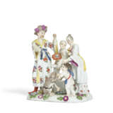 A MEISSEN PORCELAIN CHINOISERIE FAMILY GROUP - photo 3