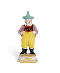 A MEISSEN PORCELAIN FIGURE OF THE COURT JESTER JOSEPH 'HOFNARR' FRÖHLICH