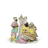 A MEISSEN PORCELAIN GROUP OF ‘THE HAND KISS’ - photo 2