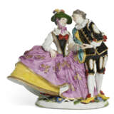 A MEISSEN PORCELAIN GROUP OF 'THE SPANISH LOVERS' - фото 1