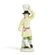 A MEISSEN PORCELAIN FIGURE OF A MILK SELLER FROM THE 'RUSSIAN PEASANTS' OR 'ST. PETERBURG CRIERS' SERIES - Auktionspreise