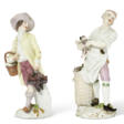 TWO MEISSEN PORCELAIN FIGURES FROM THE 'CRIS DE PARIS' SERIES - Аукционные цены