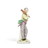 A MEISSEN PORCELAIN FIGURE OF A BAKER - photo 2