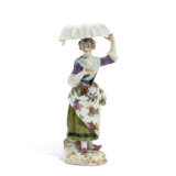 A GROUP OF SEVEN MEISSEN PORCELAIN FIGURES FROM THE 'CRIS DE PARIS' SERIES - Foto 4