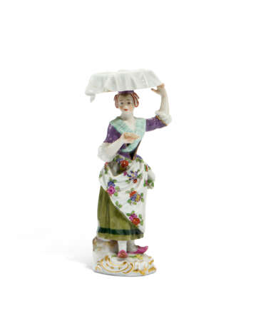 A GROUP OF SEVEN MEISSEN PORCELAIN FIGURES FROM THE 'CRIS DE PARIS' SERIES - Foto 4