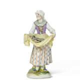 A GROUP OF SEVEN MEISSEN PORCELAIN FIGURES FROM THE 'CRIS DE PARIS' SERIES - фото 5