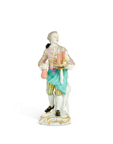 A GROUP OF SEVEN MEISSEN PORCELAIN FIGURES FROM THE 'CRIS DE PARIS' SERIES - фото 6