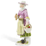 A MEISSEN PORCELAIN FIGURE OF A STREET VENDOR FROM THE 'CRYES OF LONDON' SERIES - фото 4