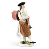 A MEISSEN PORCELAIN FIGURE OF A COPPERSMITH FROM THE EARLY 'CRIS DE PARIS' SERIES - фото 4