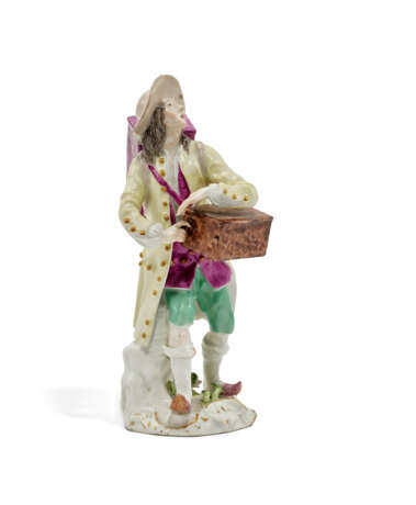 A MEISSEN PORCELAIN FIGURE FROM THE 'CRIS DE PARIS' SERIES WITH A MAGIC LANTERN - фото 1