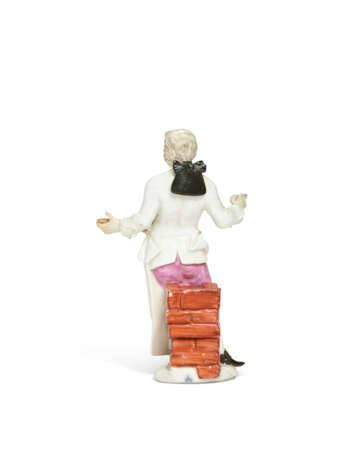 A MEISSEN PORCELAIN FIGURE OF A COOK - photo 4