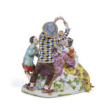 A MEISSEN PORCELAIN GROUP OF THE ‘MOCKERY OF AGE’ (DER GENARRTE SCHWÄCHLING) - photo 4