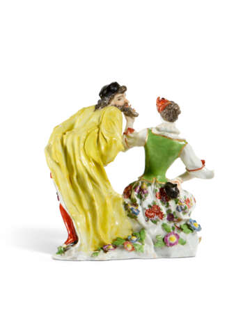 A MEISSEN PORCELAIN GROUP OF PANTALONE AND A LADY (PANTALEON UND ‘FRAUEN ZIMMER’) - фото 4