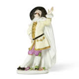 A MEISSEN PORCELAIN FIGURE OF DOTTORE BOLOARDO FROM THE 'DUKE OF WEISSENFELS' SERIES - Foto 1