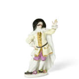 A MEISSEN PORCELAIN FIGURE OF DOTTORE BOLOARDO FROM THE 'DUKE OF WEISSENFELS' SERIES - Foto 2