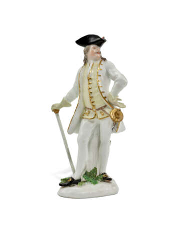 A MEISSEN PORCELAIN FIGURE OF CAPITANO SPAVENTO FROM THE 'DUKE OF WEISSENFELS SERIES' - photo 1