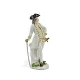 A MEISSEN PORCELAIN FIGURE OF CAPITANO SPAVENTO FROM THE 'DUKE OF WEISSENFELS SERIES' - Foto 3