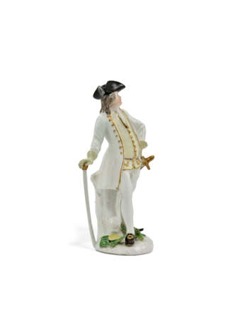 A MEISSEN PORCELAIN FIGURE OF CAPITANO SPAVENTO FROM THE 'DUKE OF WEISSENFELS SERIES' - photo 3