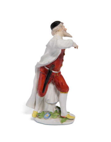 A MEISSEN PORCELAIN FIGURE OF PANTALOON FROM THE DUKE OF WEISSENFELS SERIES - photo 2