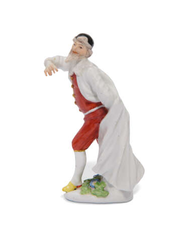 A MEISSEN PORCELAIN FIGURE OF PANTALOON FROM THE DUKE OF WEISSENFELS SERIES - фото 3