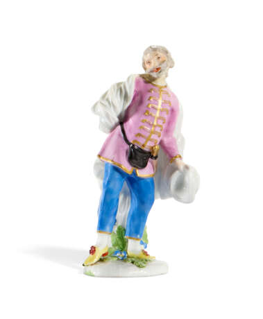 A MEISSEN PORCELAIN FIGURE OF SCAPIN FROM THE 'DUKE OF WEISSENFELS' SERIES - Foto 1