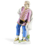 A MEISSEN PORCELAIN FIGURE OF SCAPIN FROM THE 'DUKE OF WEISSENFELS' SERIES - photo 3