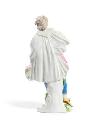 A MEISSEN PORCELAIN FIGURE OF SCAPIN FROM THE 'DUKE OF WEISSENFELS' SERIES - Foto 4