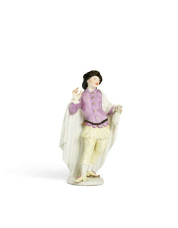 A MEISSEN PORCELAIN FIGURE OF SCARAMOUCHE - фото 2