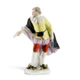 A MEISSEN PORCELAIN FIGURE OF BELTRAME FROM THE 'DUKE OF WEISSENFELS' SERIES - Foto 1