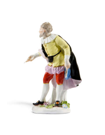 A MEISSEN PORCELAIN FIGURE OF BELTRAME FROM THE 'DUKE OF WEISSENFELS' SERIES - photo 2