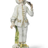 A PAIR OF MEISSEN PORCELAIN FIGURES OF PIERROT AND COLUMBINE - photo 2