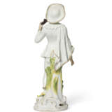 A PAIR OF MEISSEN PORCELAIN FIGURES OF PIERROT AND COLUMBINE - Foto 5