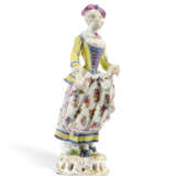 A PAIR OF MEISSEN PORCELAIN FIGURES OF PIERROT AND COLUMBINE - фото 9